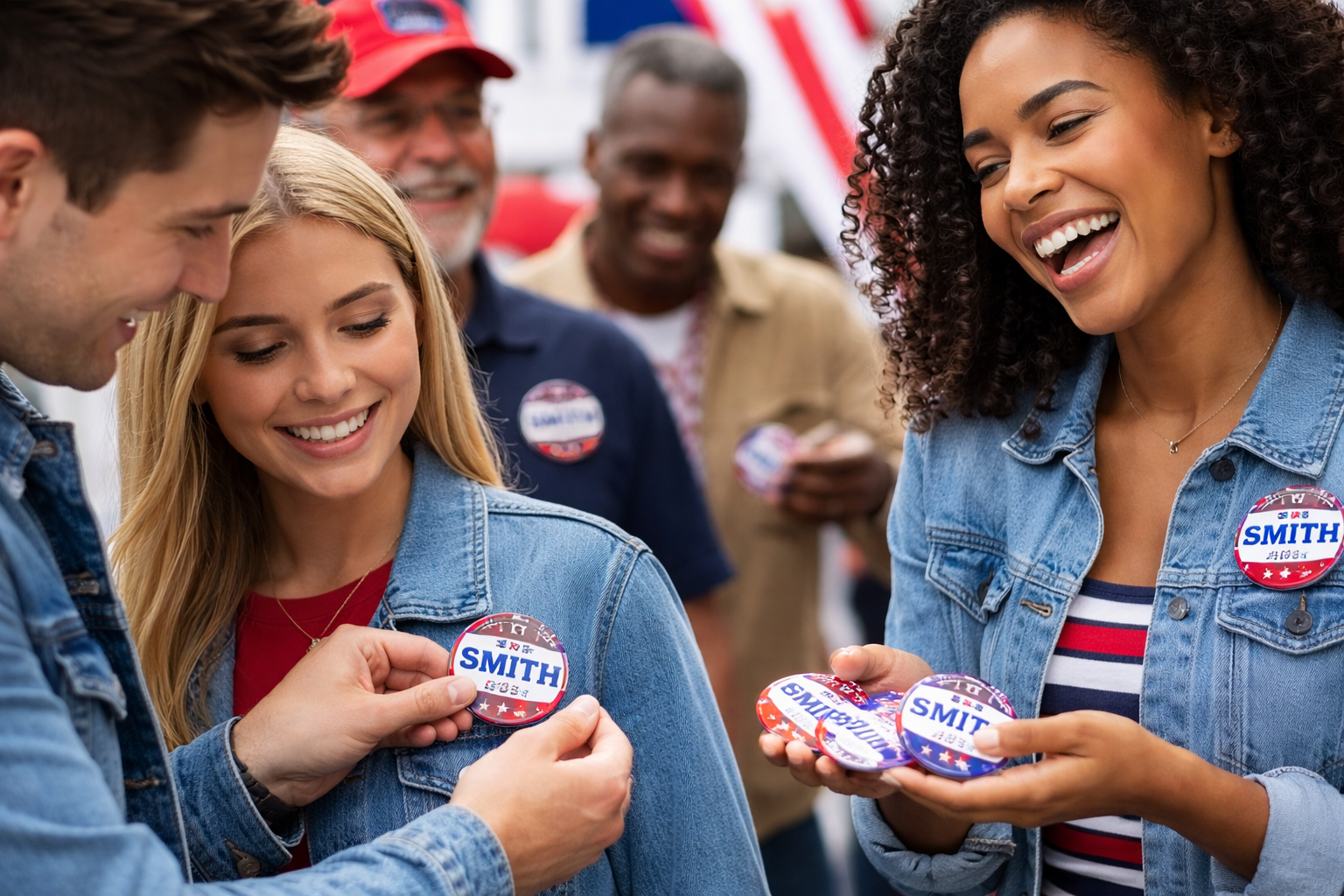 Political Buttons - Campaign Buttons, Election Buttons and Vote Buttons ...